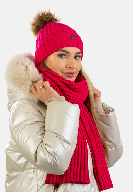  Set šála a čepice SCJ SET-23527-050