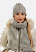  Set šála a čepice SCJ SET-23501-003