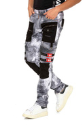 Pánské džínové kalhoty CIPO BAXX CD805 Grey