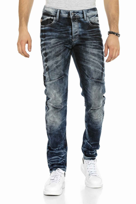 Pánské džínové kalhoty CIPO BAXX CD286 Blue