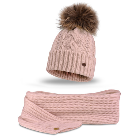  Set šála a čepice SCJ SET-23502-009