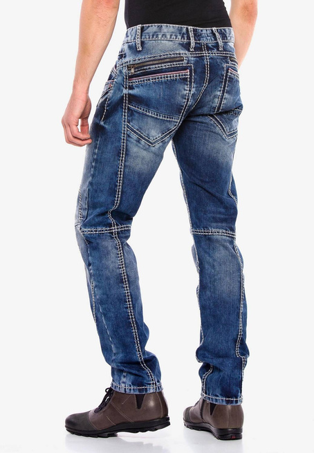 Pánské džínové kalhoty CIPO BAXX CD563 Blue