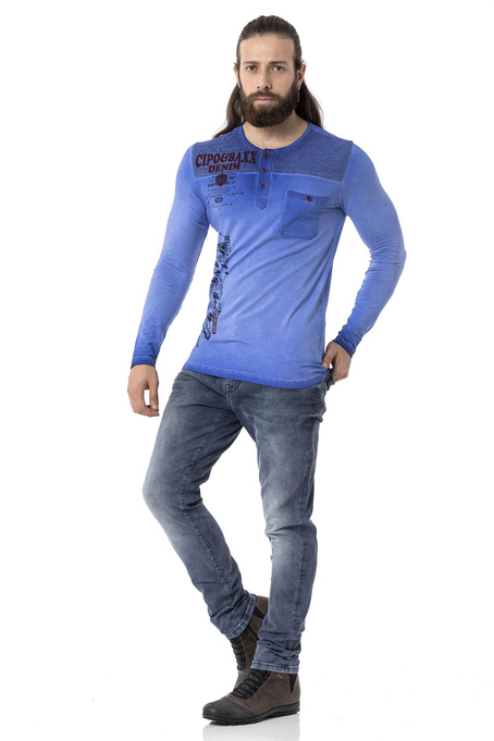 Pánské džínové kalhoty CIPO BAXX CD811 Blue