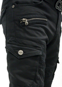 Pánské džínové kalhoty CIPO BAXX CD424 BLACK 