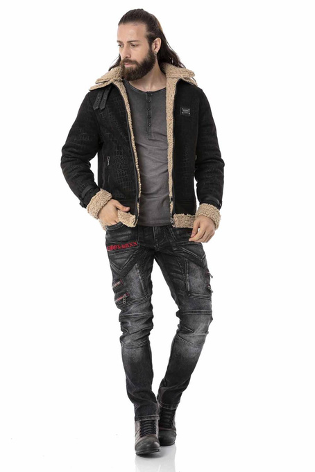 Pánské džínové kalhoty CIPO BAXX CD795 Black