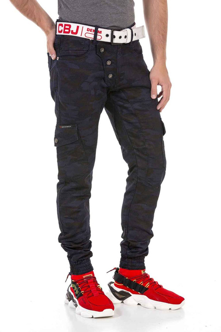 Pánské džínové kalhoty CIPO BAXX CD690 Blue