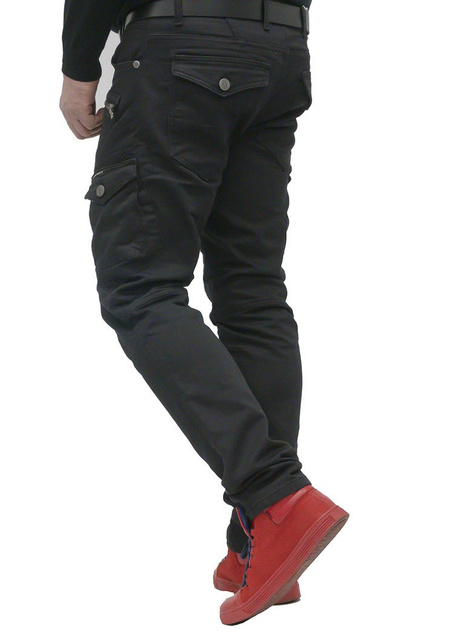 Pánské džínové kalhoty CIPO BAXX CD424 BLACK 