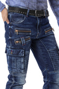 Pánské džínové kalhoty CIPO BAXX CD798 Blue