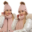  Set šála a čepice SCJ SET-23502-009